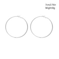 1 Paar Mode Kreis Überzug Legierung Eisen Ohrringe sku image 51