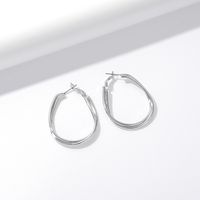 1 Paire Mode Cercle Placage Alliage Le Fer Des Boucles D'Oreilles sku image 47