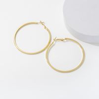 1 Pair Fashion Circle Plating Alloy Iron Earrings sku image 20