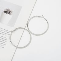 1 Paar Mode Kreis Überzug Legierung Eisen Ohrringe sku image 40