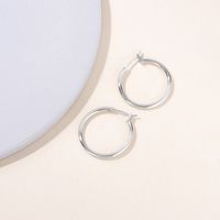 1 Paar Mode Kreis Überzug Legierung Eisen Ohrringe sku image 60