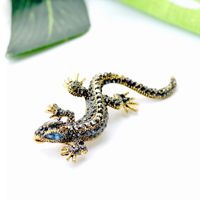 Ethnic Style Animal Alloy Plating Inlay Rhinestones Unisex Brooches main image 2