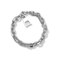 Fashion Geometric Titanium Steel Chain Bracelets 1 Piece main image 4