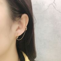 Fashion Round Sterling Silver Plating Earrings 1 Piece main image 5