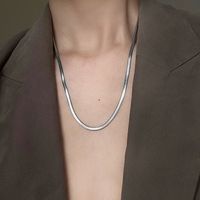 Fashion Geometric Stainless Steel Plating Layered Necklaces 1 Piece sku image 13