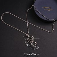 Fashion Snake Stainless Steel Plating Pendant Necklace 1 Piece sku image 16