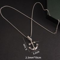 Fashion Snake Stainless Steel Plating Pendant Necklace 1 Piece sku image 14
