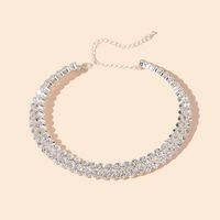 Collar De Diamantes Con Cuentas Redondas A La Moda Para Mujer main image 5