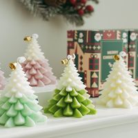 Christmas Fashion Christmas Tree Paraffin Daily Candle 1 Piece main image 1