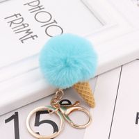 Mignon Glace Peluche Femmes Pendentif De Sac Porte-clés sku image 1