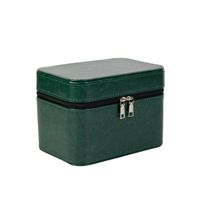 Retro Solid Color Pu Leather Jewelry Boxes sku image 2