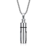 Fashion Geometric Stainless Steel Glass Plating Necklace main image 3