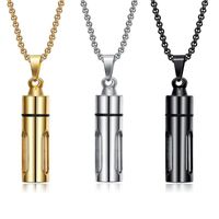 Fashion Geometric Stainless Steel Glass Plating Necklace main image 1