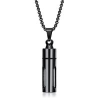 Fashion Geometric Stainless Steel Glass Plating Necklace main image 5