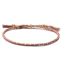 Fashion Geometric Cotton Braid Copper Unisex Bracelets sku image 2