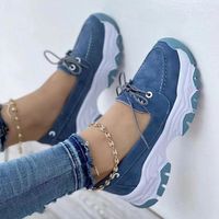Women's Fashion Solid Color Round Toe Casual Shoes main image 3
