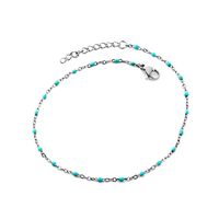 Fashion Round Stainless Steel Women's Anklet main image 5