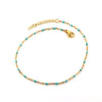 Fashion Round Stainless Steel Women's Anklet sku image 5