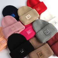 Unisex Simple Style Solid Color Crimping Wool Cap main image 6