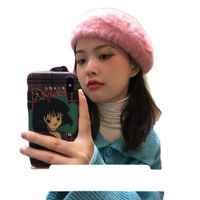 Women's Casual Solid Color Eaveless Beret Hat main image 5