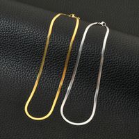 Simple Style Geometric Stainless Steel Plating Necklace main image 6