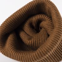 Unisex Basic Solid Color Crimping Wool Cap main image 3