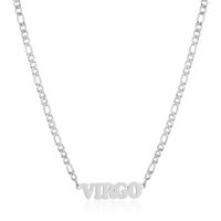 Simple Style Letter Stainless Steel Gold Plated Necklace sku image 5