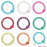 Retro Color Block Dolphin Natural Stone Turquoise Women's Bracelets 1 Piece main image 4