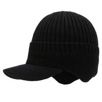 Men's Simple Style Solid Color Wool Cap main image 5