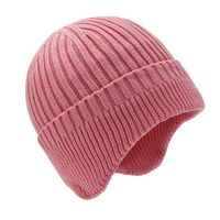 Hommes Style Simple Couleur Unie Bonnet De Laine main image 2