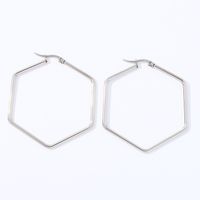 Fashion Star Heart Shape Butterfly Stainless Steel Plating Hollow Out Earrings 1 Pair sku image 7