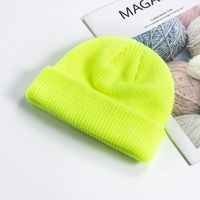 Unisex Simple Style Solid Color Crimping Wool Cap sku image 12