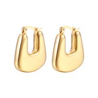 Fashion Geometric Stainless Steel Plating Earrings 1 Pair sku image 3
