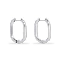 1 Pair Fashion Geometric Plating Stainless Steel Earrings sku image 11
