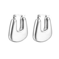 Fashion Geometric Stainless Steel Plating Earrings 1 Pair sku image 1