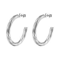 Fashion Geometric Stainless Steel Plating Ear Studs 1 Pair main image 4