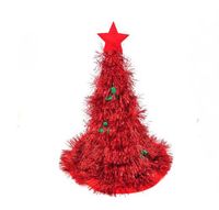 عيد الميلاد موضة شجرة عيد الميلاد حيوان أليف محبوكة حزب، حفلة قبعة عيد الميلاد 1 قطعة sku image 11