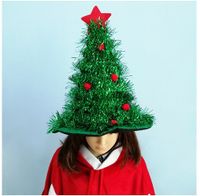 عيد الميلاد موضة شجرة عيد الميلاد حيوان أليف محبوكة حزب، حفلة قبعة عيد الميلاد 1 قطعة main image 4