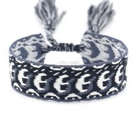 1 Piece Ethnic Style Stripe Plaid Polyester Embroidery Tassel Unisex Bracelets sku image 23