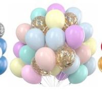 Birthday Colorful Emulsion Party Balloons 1 Set sku image 24