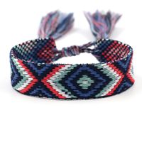 1 Piece Ethnic Style Stripe Plaid Polyester Embroidery Tassel Unisex Bracelets sku image 30