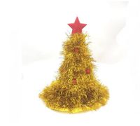عيد الميلاد موضة شجرة عيد الميلاد حيوان أليف محبوكة حزب، حفلة قبعة عيد الميلاد 1 قطعة sku image 7