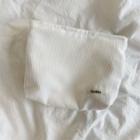 Women's Small Polyester Solid Color Fashion Square Zipper Square Bag sku image 4