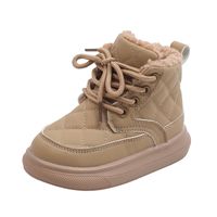 Kid's Fashion Solid Color Round Toe Snow Boots main image 4