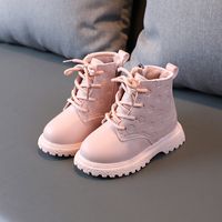 Kid's Casual Solid Color Round Toe Martin Boots main image 5