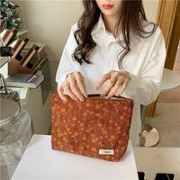 Women's Small Polyester Plant Streetwear Square Zipper Cosmetic Bag main image 5