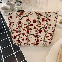 Women's Small Polyester Plant Streetwear Square Zipper Cosmetic Bag main image 3