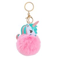 Fashion Animal Plush Bag Pendant Keychain 1 Piece sku image 9