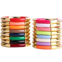 Fashion Round Arylic Women's Bangle 1 Piece main image 4