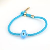 Fashion Round Eye Nylon Glass Women's Bracelets 1 Piece sku image 7